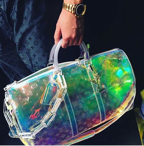 holographic louis vuitton duffle bag|louis vuitton keepall.